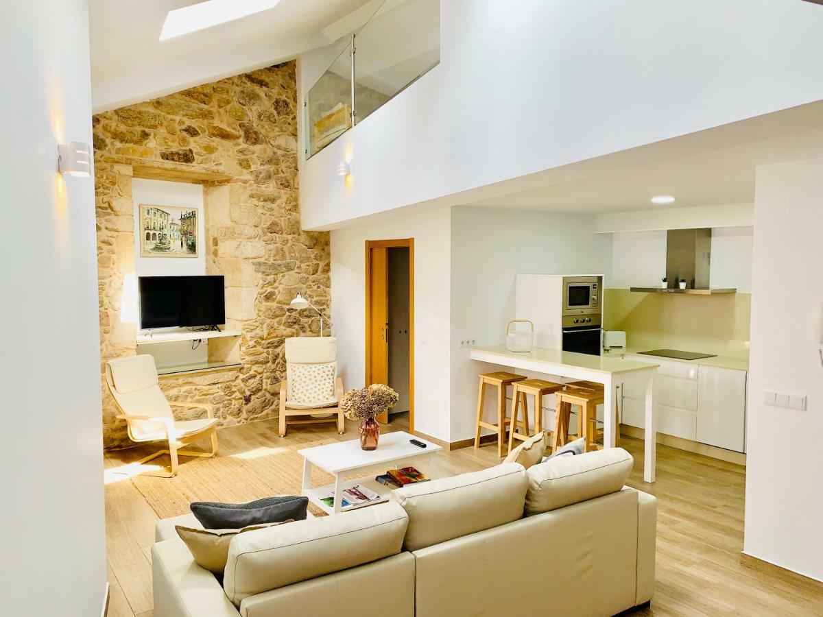 Apartamento Noia Centro Derecha Apartment Bagian luar foto